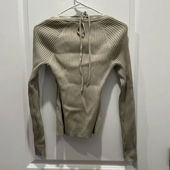 Jonathan Simkhai Jayline Bralette Pullover Sweater - Picture 14 of 14